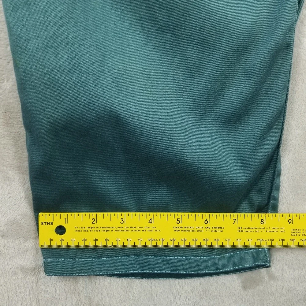 Vtg Jeans Women 28 x 30 Overdyed Pleated High Waisted‎ Tapered Baggy Y2K *Read